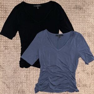 Ruched side tee